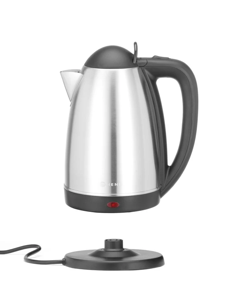 HENDI Elektrischer Wasserkocher kabellos – 2,5 l – 230 V / 2200 W – 242 × 172 × H 294 mm