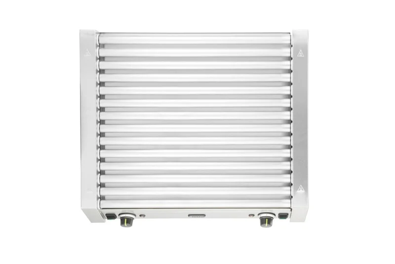 HENDI Rollengrill XL - 2 Zonen – 230 V / 2000 W – 14 Rollen – Rechteckig – Silber – 732 × 590 × H 168 mm