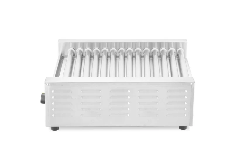 HENDI Rollengrill, 2 Zonen – 230 V / 1230 W – 14 Rollen – 566 × 640 × H 192 mm