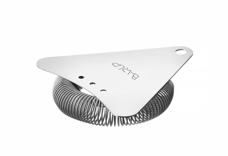 BarUp Dreieckiges Cocktailsieb – Silber – 97 × 105 mm