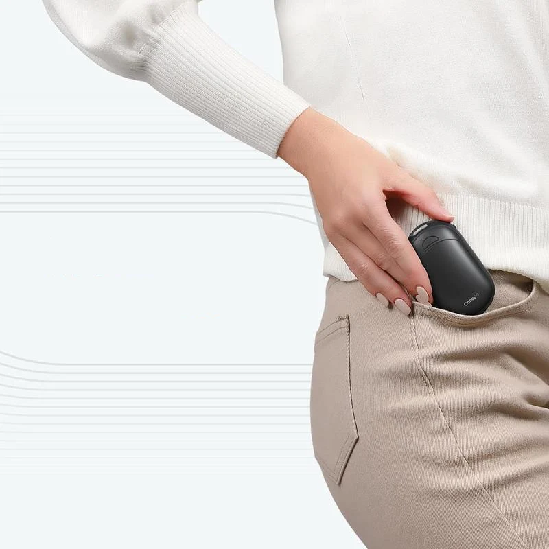 LuxuraHeat Magnetische Handwarmer Powerbank | Blijft warm en opgeladen voor ultiem comfort
