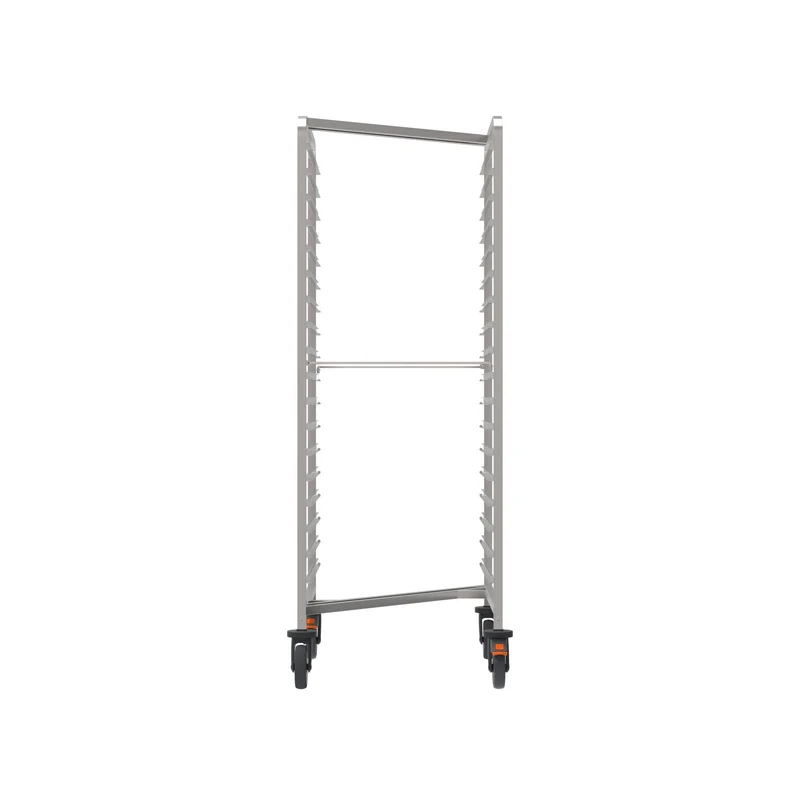 Rieber Raumspar-Regalwagen für GN 2/1; 1/1; 2/4 mit Abweiserrollen