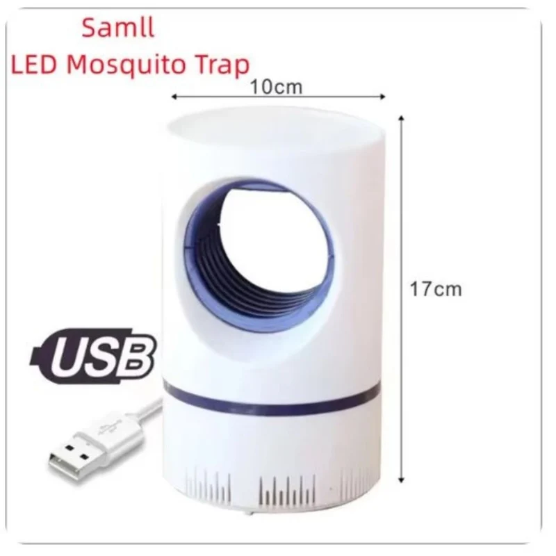 Elektrische LED Muggenlamp | nooit meer muggen in je kamer