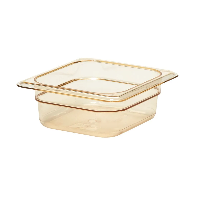 Cambro H-PAN™ Hitzebeständige Gastronorm GN-Behälter HN1/6-65 Bernstein - 62HP150