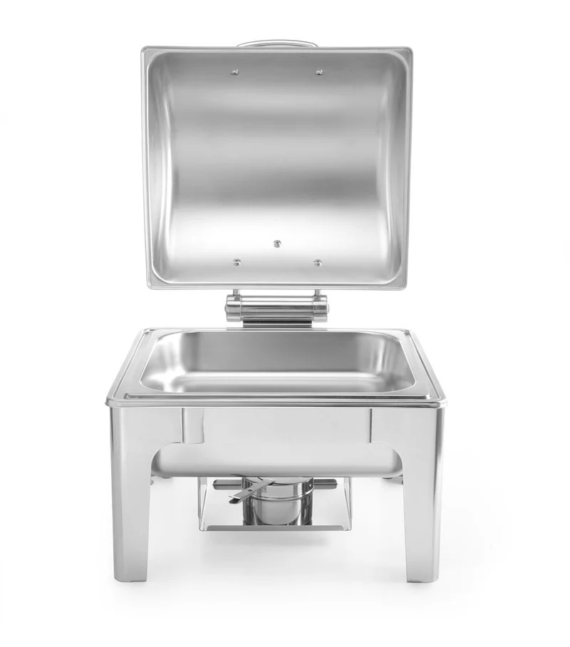 HENDI Chafing Dish GN 2 / 3 – Spiegelglanz – Profi Line – 6 l – 395 × 405 × 320 mm