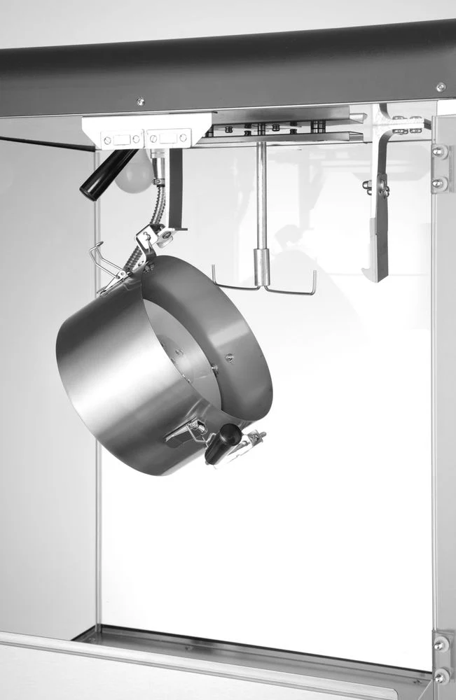 HENDI Popcorn-Maschine – 80 l – 230 V / 1155 W – Schwarz – 560 × 445 × H 775 mm