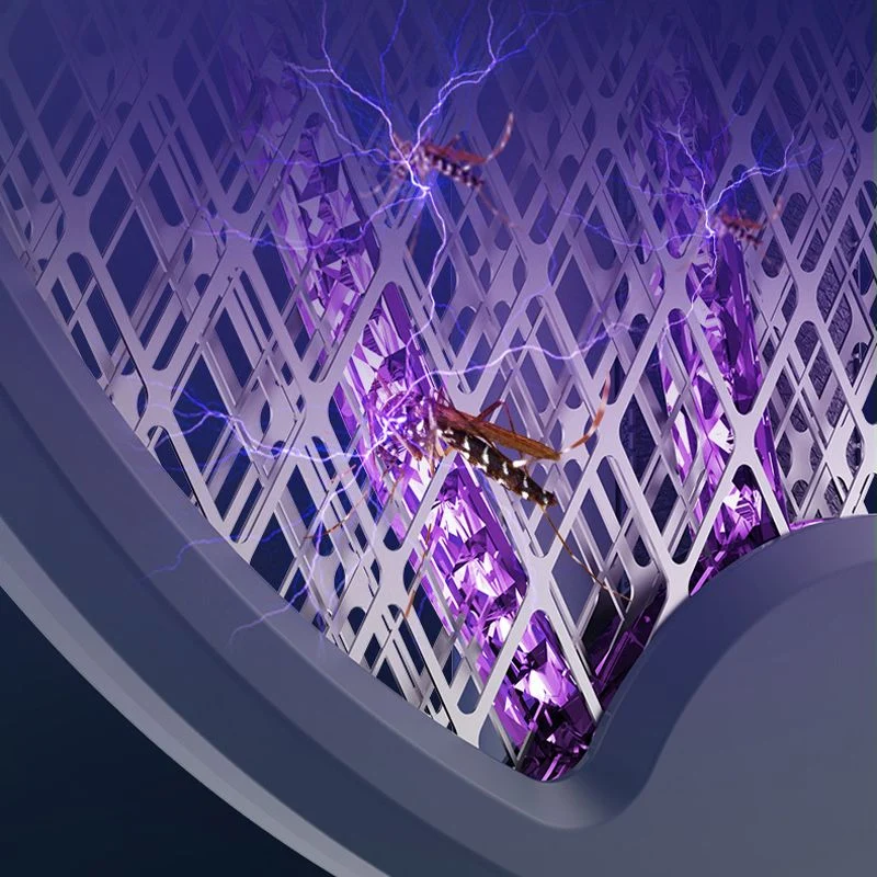 LuxiZap 2-in-1 Elektrische Vliegenmepper | Efficiënte vliegenbestrijding met luxe ontwerp