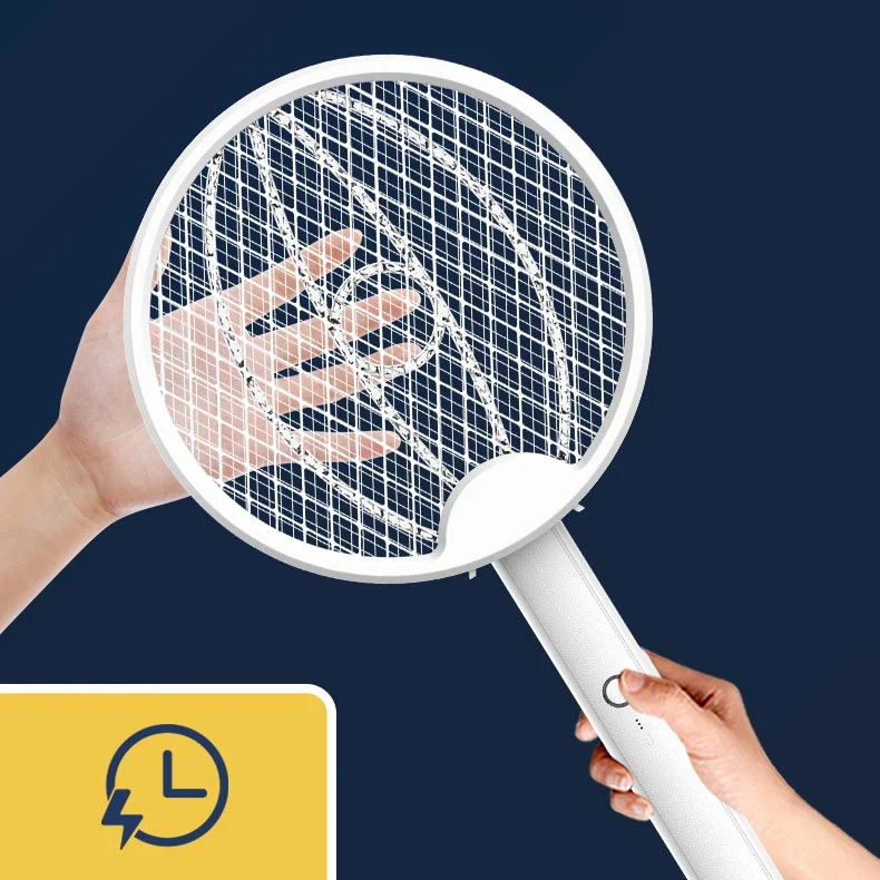 LuxiZap 2-in-1 Elektrische Vliegenmepper | Efficiënte vliegenbestrijding met luxe ontwerp