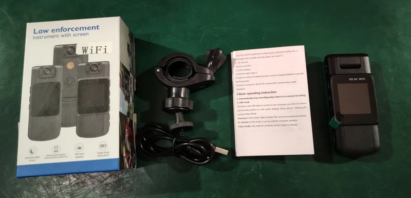 LuxoVision Draagbare HD-fietscamera | Leg elke rit vast in haarscherpe kwaliteit