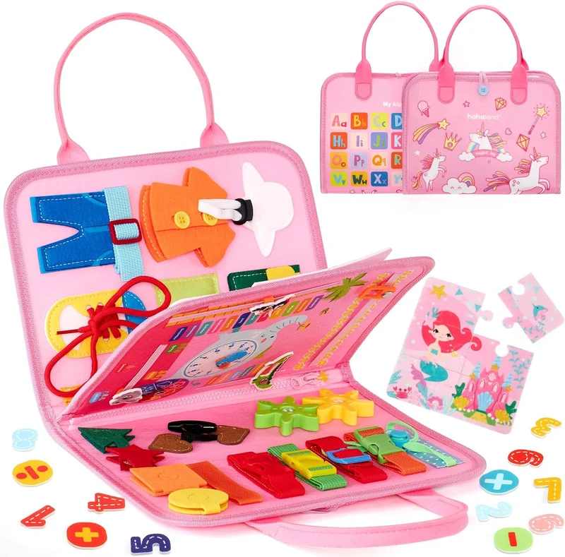 Montessori Luxe Drukbord | Elegante leerervaring voor creatieve ontwikkeling