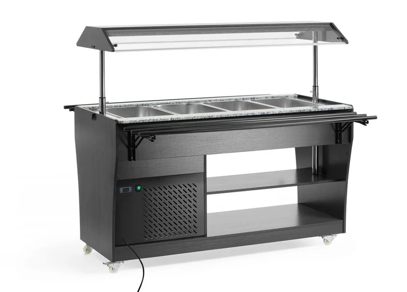 Arktic Salatbuffet – GN 1 / 1 – 1490 l – 230 V / 170 W – 765 × 1490 × H 1370 mm