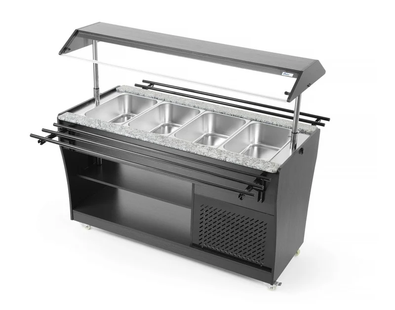 Arktic Salatbuffet – GN 1 / 1 – 1490 l – 230 V / 170 W – 765 × 1490 × H 1370 mm