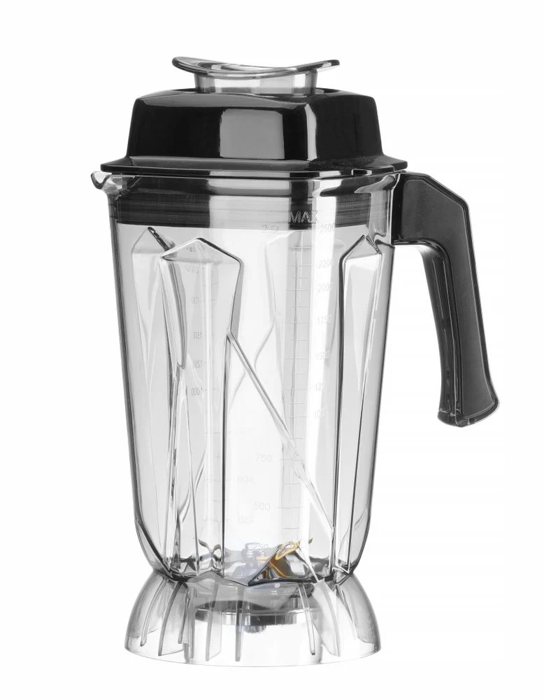HENDI Digitaler Mixer – 2,5 l – 230 V / 1680 W – Schwarz – 220 × 240 × H 535 mm