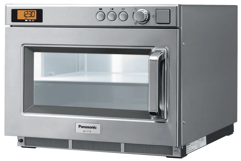 Panasonic NE-2116WEPG Mikrowelle 2100 W | Inverter-Technologie | 18 Liter