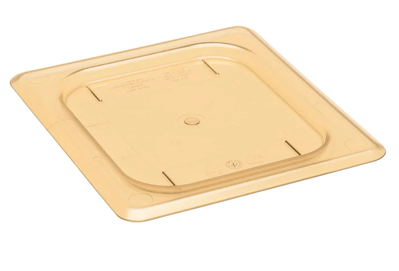 Cambro H-PAN™ Hitzebeständige Gastronorm GN-Behälter Flachdeckel GN 1/6, Bernstein - 60HPC150