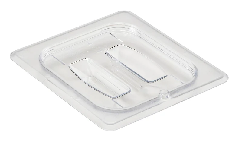 Cambro Camwear® Polycarbonat Gastronorm GN-Behälter -Deckel GN1/6 mit Griff - 60CWCH135