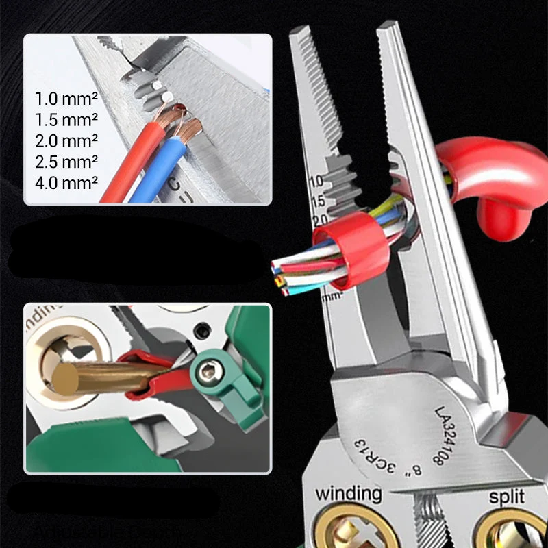Éclat | 8-in-1 Strip- en Testschaar – elektrische test – multifunctioneel – ergonomisch