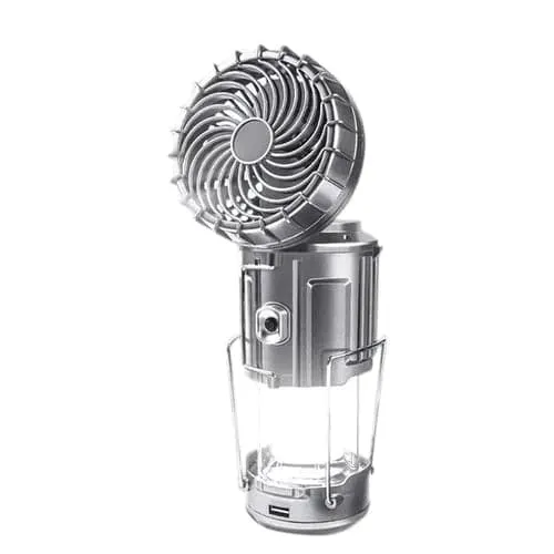 Elegante Licht | 6-in-1 LED Lantaarn – Draagbaar - Ventilator - Oplaadbaar