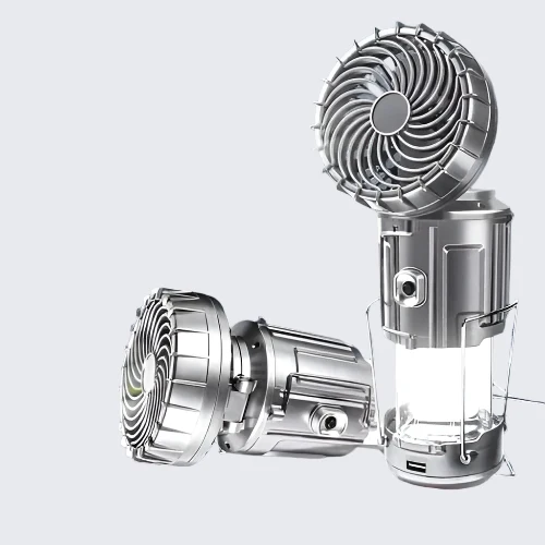 Elegante Licht | 6-in-1 LED Lantaarn – Draagbaar - Ventilator - Oplaadbaar
