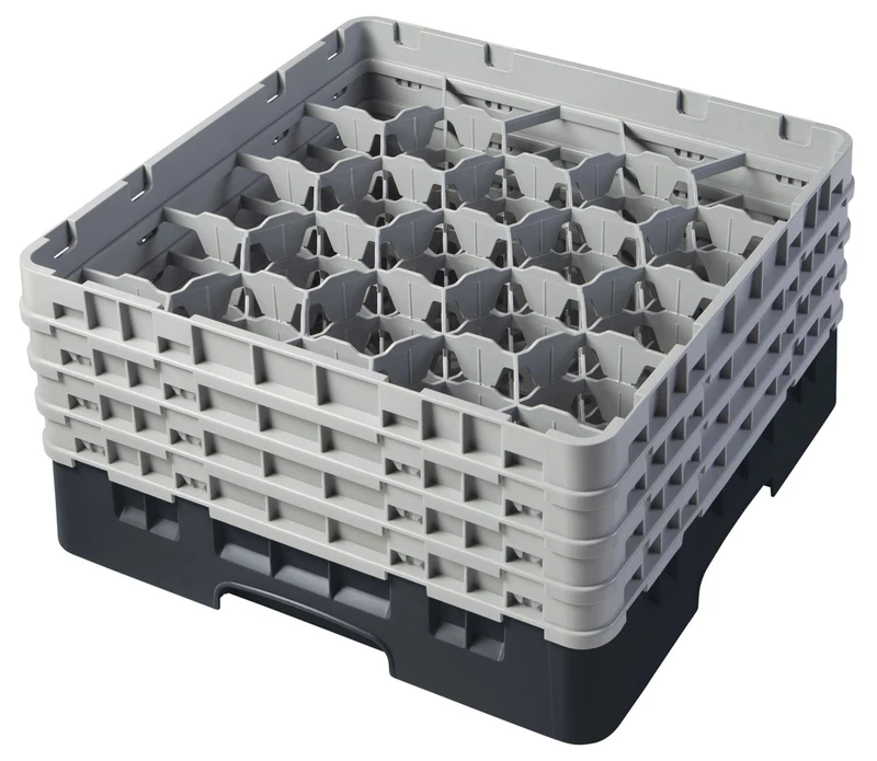 Cambro Camrack® 20-Fächer - Spülkorb mit 4 Extender 500 x 500 x 267 mm - 20S800110