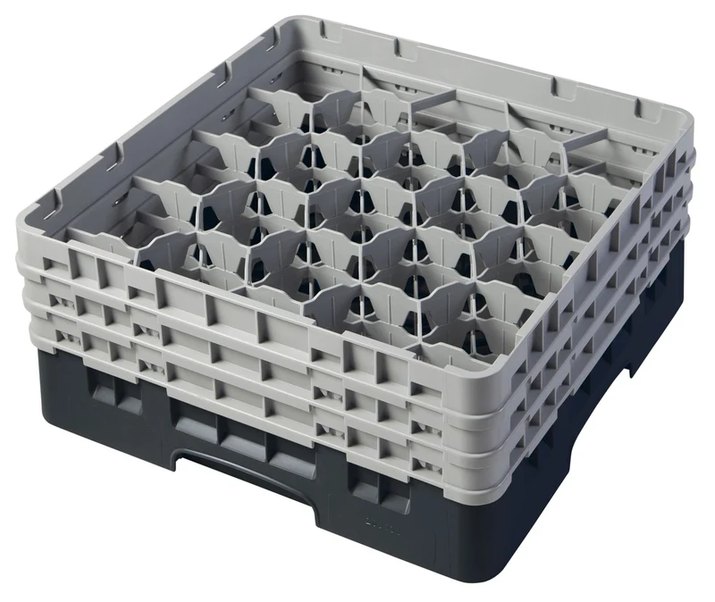 Cambro Camrack® 20-Fächer - Spülkorb mit 3 Extender 500 x 500 x 225 mm - 20S638110