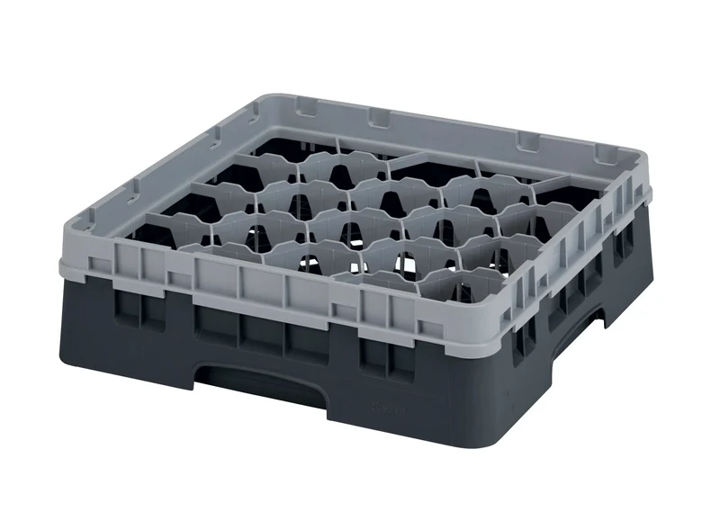 Cambro Camrack® 20-Fächer - Spülkorb mit 1 Extender 500 x 500 x 143 mm - 20S318110
