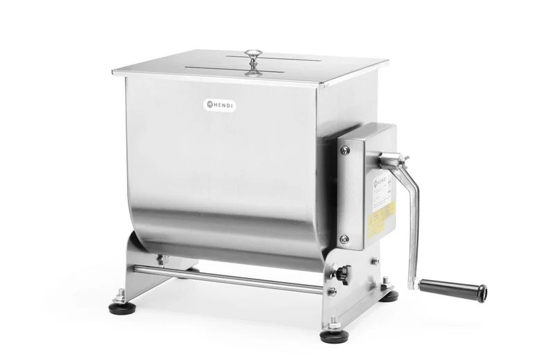 HENDI Fleischmischer mit kippbarem Behälter – 20 l – 285 × 550 × H 385 mm