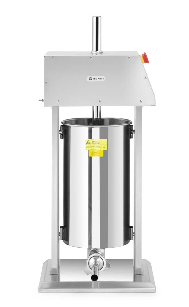 HENDI Wurstfüllmaschine, elektrisch – 15 l – 230 V / 60 W – 450 × 350 × H 750 mm
