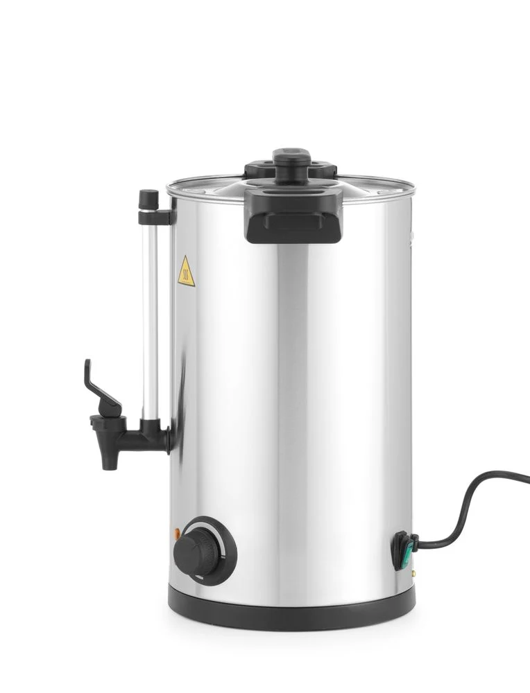 HENDI Heißgetränkespender einwandig – 10 l – 230 V / 1500 W – ≈ 65 Tassen in 40 Min – 340 × 315 × H 430 mm