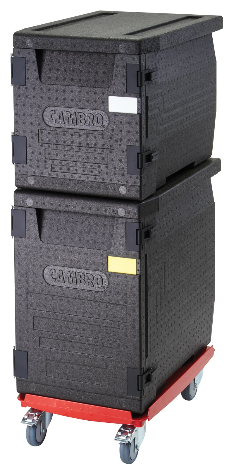 Cambro Camdolly Transportwagen rot, passt unter alle EPP Boxen GN 1/1 - CD3253EPP158