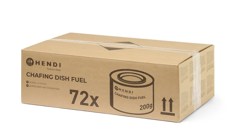 HENDI Chafing Dish Brennpaste – 72 Stück