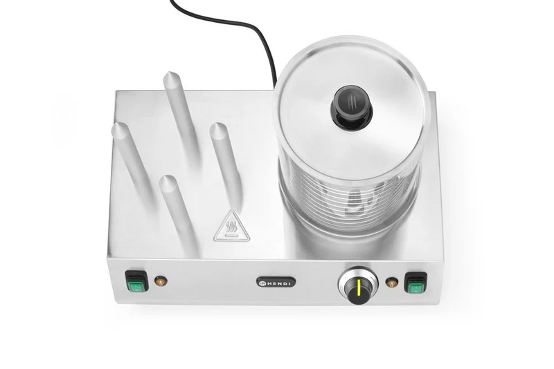 HENDI Würstchen- und Hotdog-Brötchenwärmer – 230 V / 550 W – 500 × 310 × H 395 mm