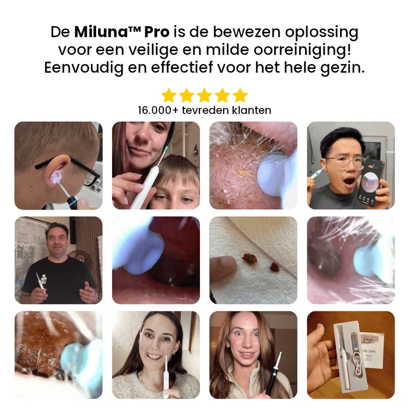 LuxeEar Pro | Slimme oorreiniger met HD-camera voor optimale hygiëne