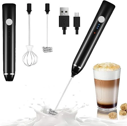 CaféLuxe Melkopschuimer | Creëer perfecte melkschuim voor uw koffie-ervaring