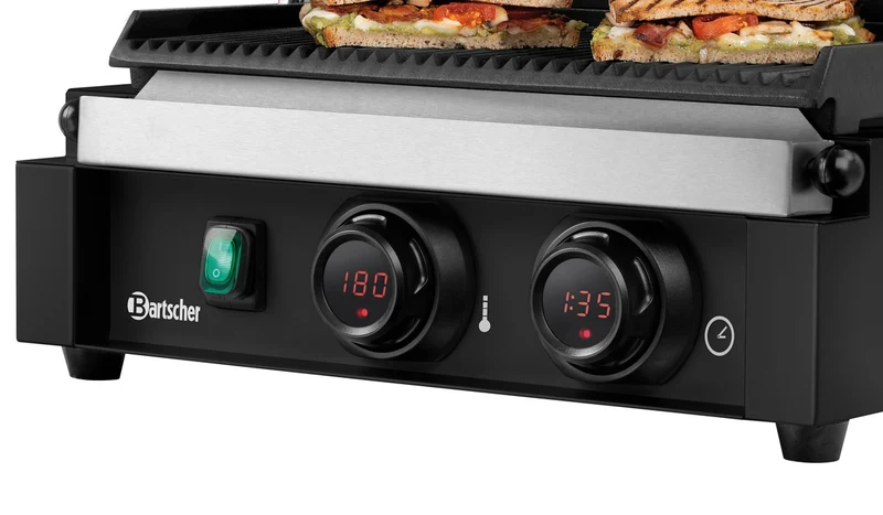 Bartscher Kontaktgrill "Panini-MDI" 1R S