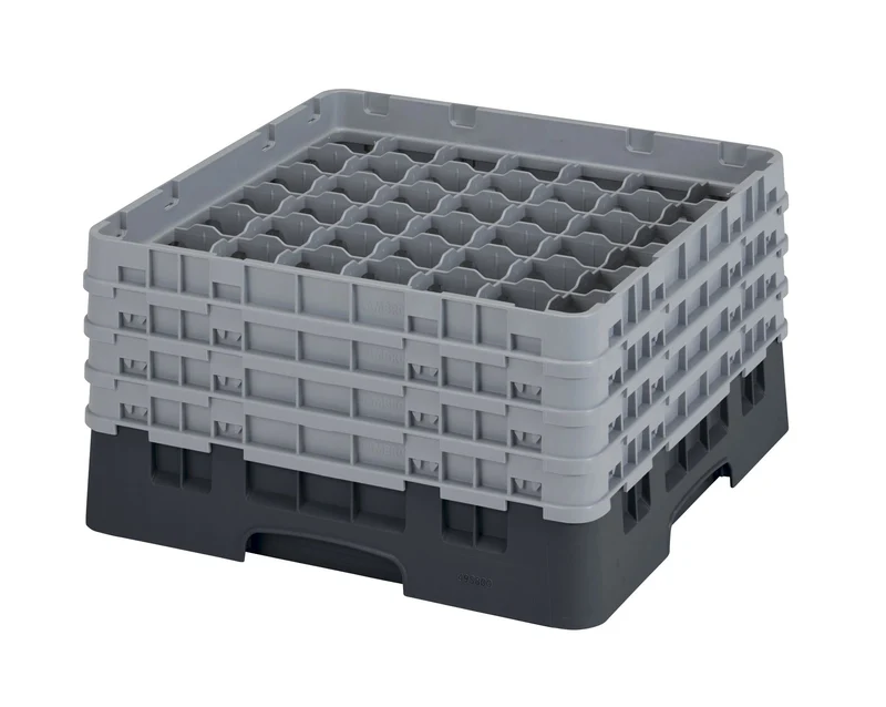 Cambro Camrack® 49-Fächer - Spülkorb mit 4 Extender 500 x 500 x 267 mm - 49S800110
