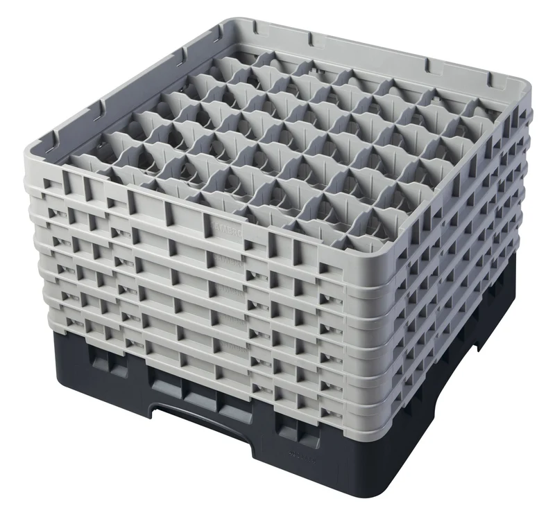 Cambro Camrack® 49-Fächer - Spülkorb mit 6 Extender 500 x 500 x 349 mm - 49S1114110