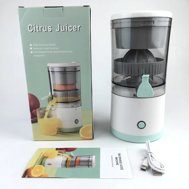 QuickJuice Sapcentrifuge | Oplaadbare Draagbare Elektrische Sapcentrifuge