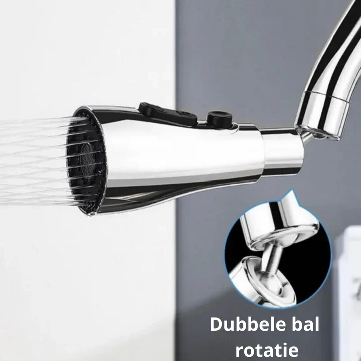 AquaPro 360° | Universeel | Drie verschillende waterdruk standen