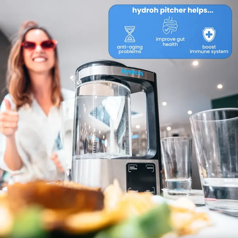 HydroPure Waterkoker | Gezond waterstofrijk water, vereenvoudigd