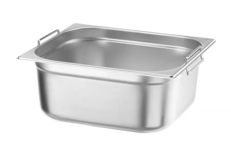 HENDI Gastronorm-Behälter 2 / 3 Budget Line mit Griffen – Budget Line – GN 2 / 3 – 13 l – 354 × 325 × 150 mm