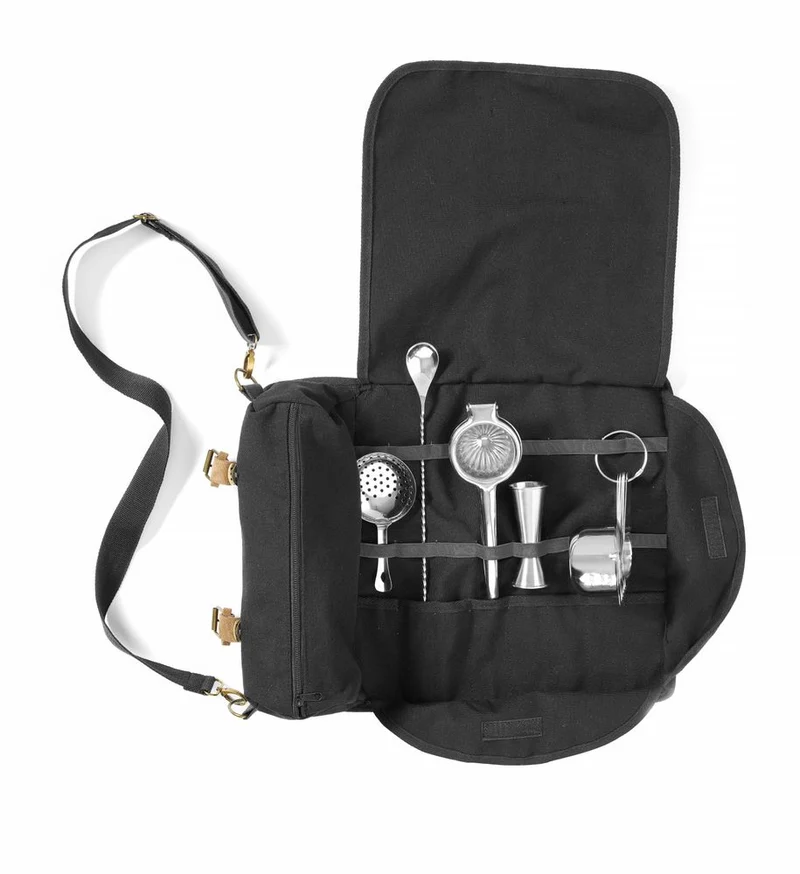 BarUp Barzubehörtasche – Schwarz – 210 × 370 × H 70 mm