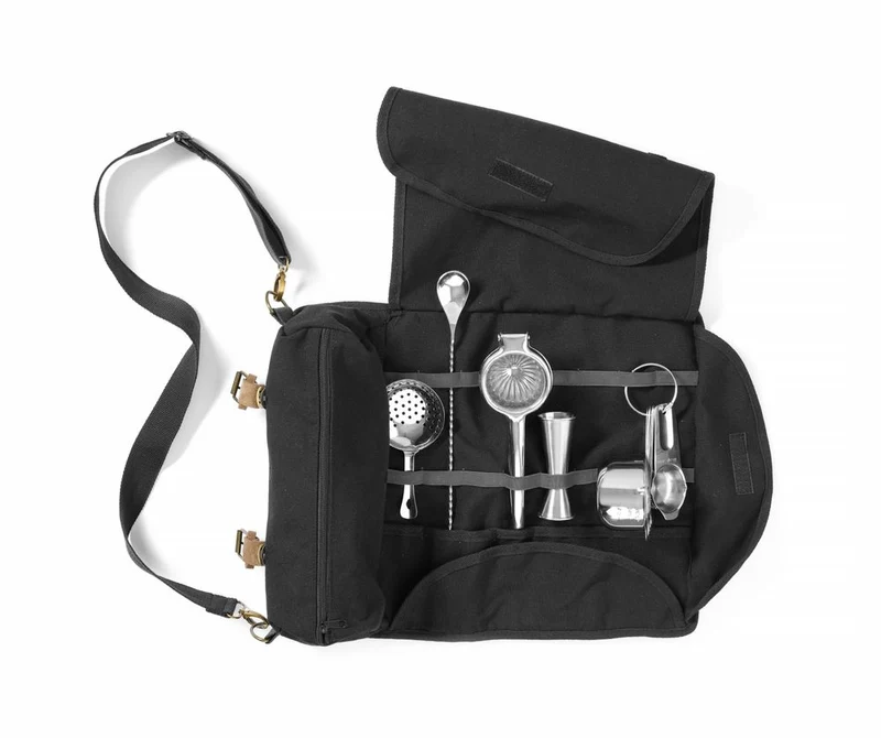 BarUp Barzubehörtasche – Schwarz – 210 × 370 × H 70 mm