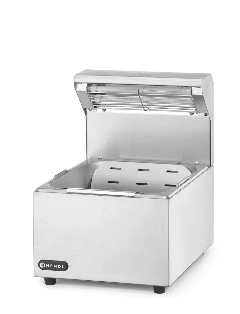 HENDI Pommeswärmer – GN 1 / 2 – 220-240 V / 400 W – 357 × 267 × H 376 mm
