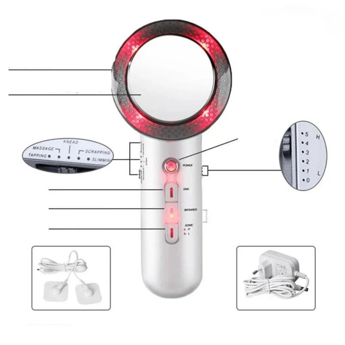 LuxeWave LipoCavi Therapie Set | Effectieve vetverbranding met luxe accessoires