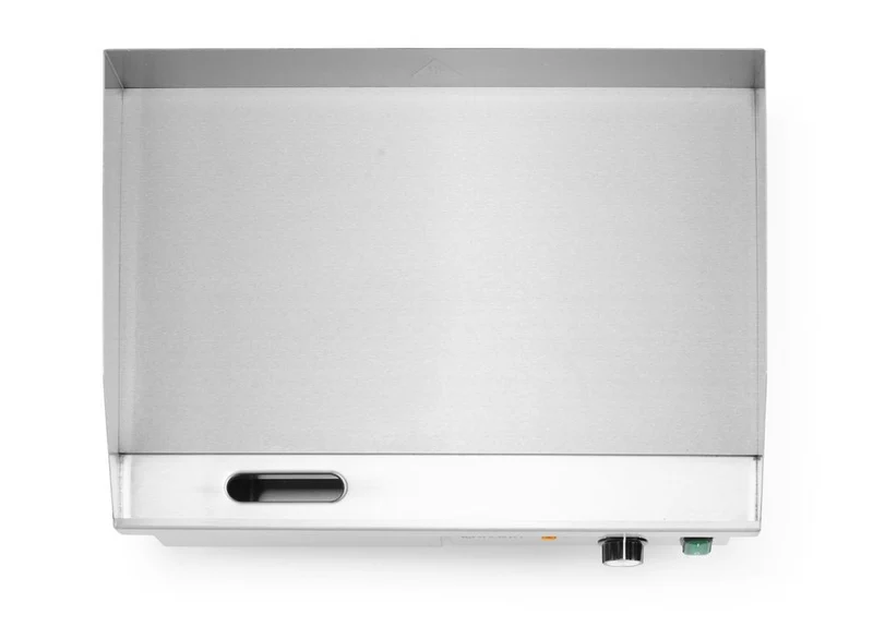 HENDI Grillplatte, flach – Budget Line – 230 V / 3000 W – 550 × 430 × H 240 mm