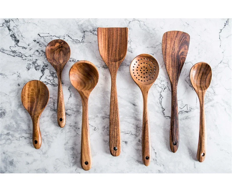 CulinaryTeak | Elegante 7-delige keukenset
