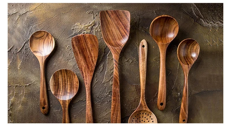 CulinaryTeak | Elegante 7-delige keukenset