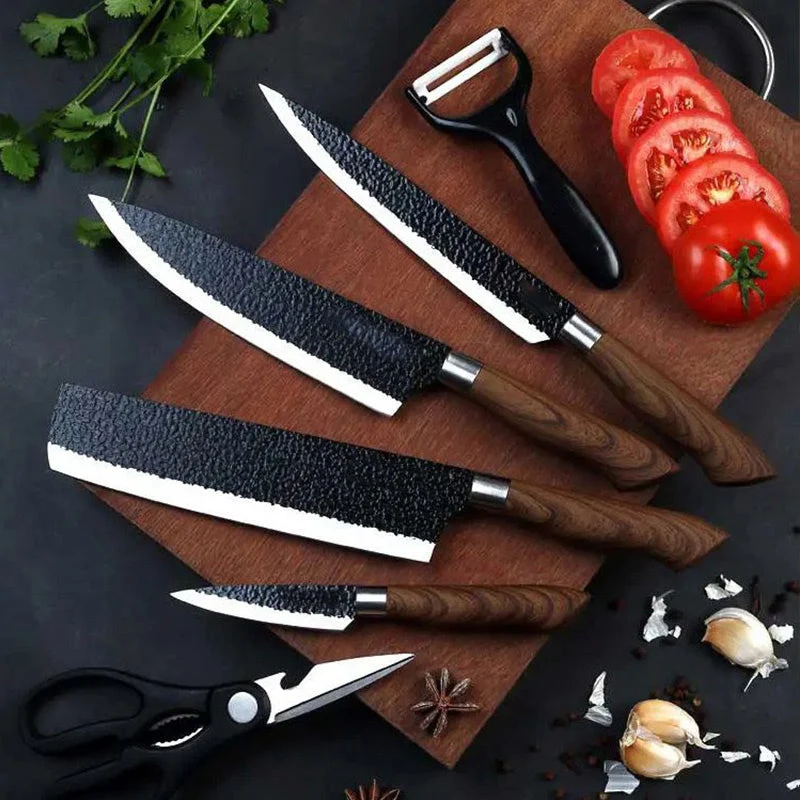 PrecisionEdge 6-delige keukenmessenset | Een complete culinaire metgezel