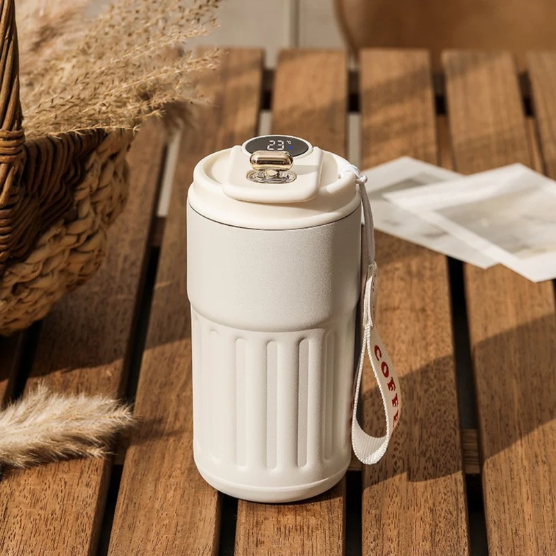 SmartTemp LED Thermosfles | Blijf gehydrateerd, blijf op de hoogte